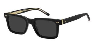 Tommy Hilfiger TH 85/S 2M2/IR Mens Sunglasses Black Size 52