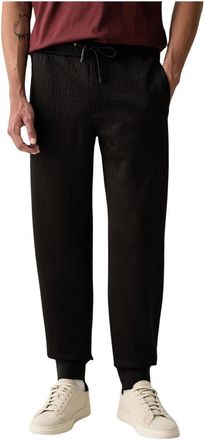 A|X Armani Exchange Trainingsbroeken - Heren - Sweatpants - Zwart - S - Katoen - Broeken