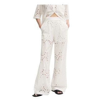 Gestuz Mujer, Pantalones, Blanco, Talla: L