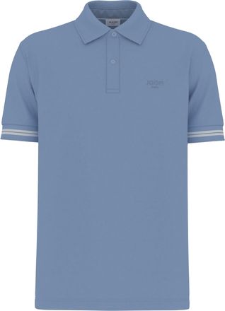 Joop Poloshirt JOOP JEANS Amare, Herren, Gr. XXL, pastelblau, Piqu&eacute;, Obermaterial: 98% Baumwolle, 2% Elasthan, normal, B&uuml;ndchen, Shirts Poloshirt, modern f