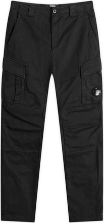 C.P. Company Lens Cargo Pants - Heren - Straight fit broeken - Zwart - M - Katoen - Broeken
