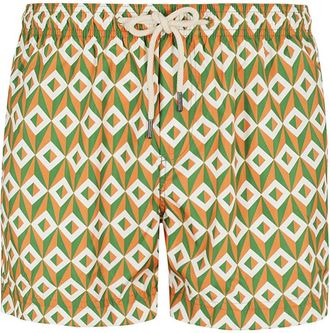 Peninsula Beachwear, male, Multicolor, Size: 2XL Elastic Swimsuit - Bermuda