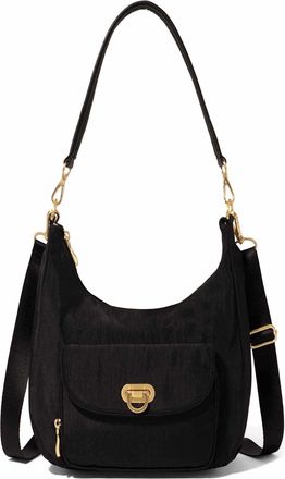 Baggallini Coastal Flip Lock Half Moon Bag