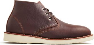 Red Wing Shoes Work Chukka Oil Slick Leather Boot in Briar Oil Slick at Nordstrom, Size 11.5