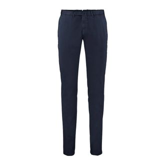THE (ALPHABET) Broeken, Heren, Blauw, L, Katoen, Tailored Fit Chinos