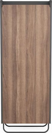 HERDASA Zapatero 525 de la colección FOSS, Grafito con puerta nogal