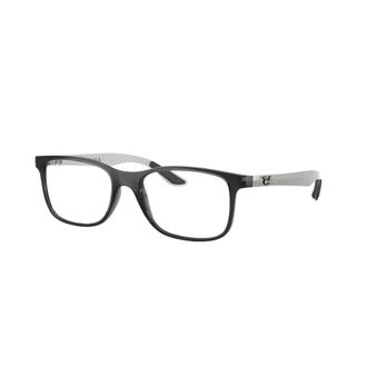 Ray-Ban Square Optical Frame - unisex - Brillen - Grijs - 55 MM - Accessoires