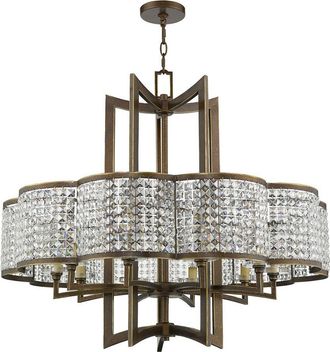 Livex Lighting Livex Grammercy 10-Light Palatial Bronze Chandelier