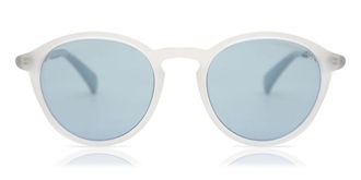 Calvin Klein Jeans CKJ489S 000 Mens Sunglasses White Size 49