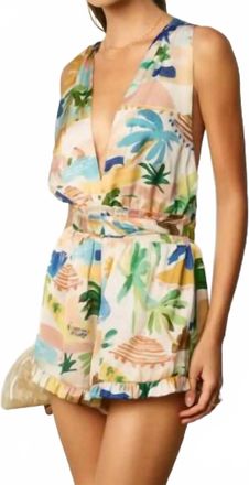 Dress Forum Halter Romper In Isla