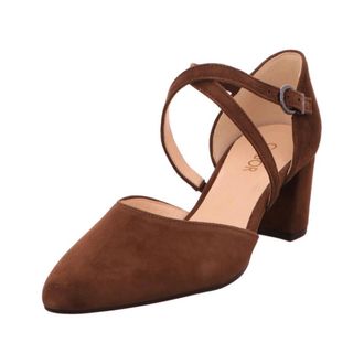 Gabor Spangenpumps - Dames - Schoenen - Bruin - Maat: 40 EU Leer