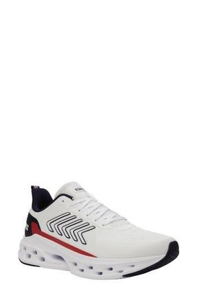 K-Swiss Melrose Tube Lite Sneaker in White/Navy/Red at Nordstrom Rack, Size 8.5