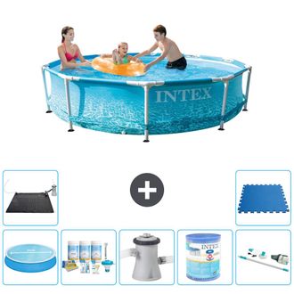 Intex Piscina Con Estructura Redonda - 305x76 Cm - 7-piezas S31339
