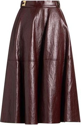 Elisabetta Franchi PARTES DE ABAJO - Faldas midi en YOOX.COM