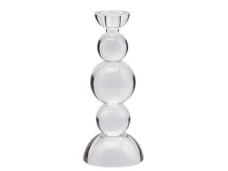 Schubiger M&ouml;bel Kerzenst&auml;nder Kristallglas H: 12 cm