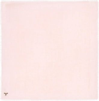 Loro Piana Sjaal met franje - Roze