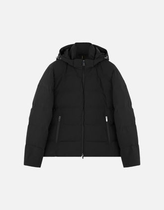 Paul & Shark Mens Paul & Shark Typhoon Short Down Jacket - Black - Size: 40/Regular