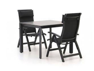 Bellagio la vita attrattiva Bellagio Fermo/Sestino 90cm dining tuinset 3-delig verstelbaar