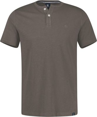 Lerros T-Shirt LERROS T-Shirt mit Rundhalsausschnitt, grosse Gr&ouml;ssen, Herren, Gr. 4XL, basalt grau, 100% Baumwolle, Rundhals, Shirts T-Shirt, Herren T-Shirt 