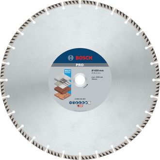 Bosch Pro Disco De Corte De Diamante Multi Material 400 X 25,4 Mm - 2608615073