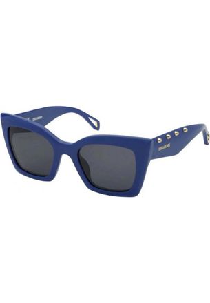 Zadig&Voltaire Womens SZV409-520D82 SZV409 52 520D82 Sunglasses - Blue - One Size