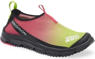 Salomon Gender Inclusive RX Moc 3.0 Slip-On Sneaker in Pink Yarrow/Acid Lime at Nordstrom, Size 10.5