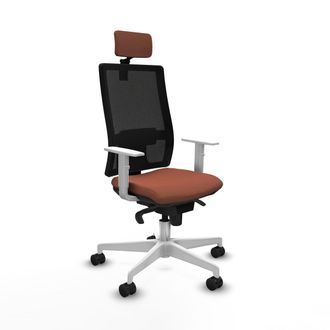 Piqueras y Crespo Piqueras Y Crespo Silla Ergon&oacute;mica Marr&oacute;n De Oficina