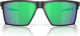 Oakley Futurity Sun 57mm Polarized Square Sunglasses in Shiny Black at Nordstrom