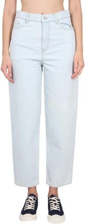 Kenzo Cropped Jeans - Dames - Cropped Jeans - Blauw - W27 - Denim - Jeans