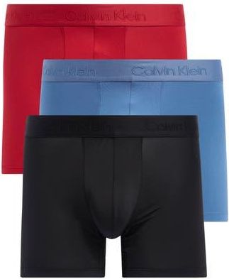 Calvin Klein 3-Pack Boxer Briefs in Moonlight Blue/Black/Scooter at Nordstrom Rack, Size X-Large
