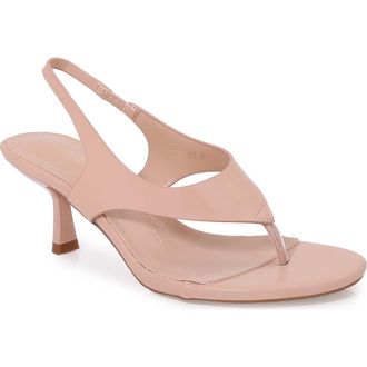 Berness Freddy Kitten Heel Thong Sandal in Beige at Nordstrom Rack, Size 8.5