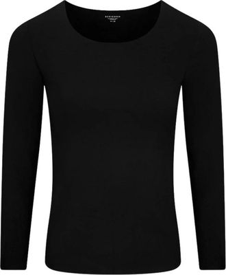 Schiesser Dames, Nachtkleding & Lounge, Zwart, Maat: 2XS Poliester