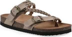 White Mountain Haziest Sandal in Sandal Wood Suede at Nordstrom Rack, Size 10