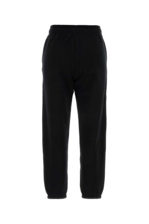 Polo Ralph Lauren Womens Black Cotton Blend Joggers Poloblack Exterior: Polyester Pantaloni Trousers