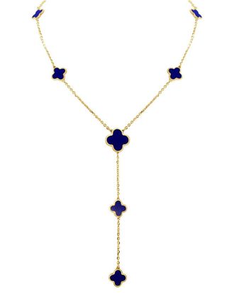 Italian Gold, Inc 14K Lapis Lariat Necklace