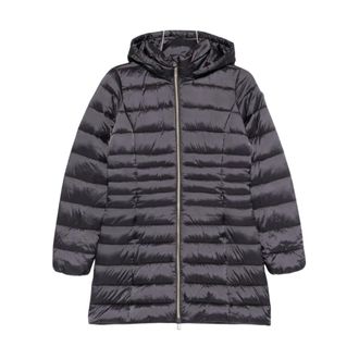 Save The Duck Jassen, Dames, Grijs, S, Nylon, Reese Hooded Coat