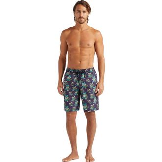 Vilebrequin Mens Landscape Turtle Board Shorts in Minuit at Nordstrom, Size Medium