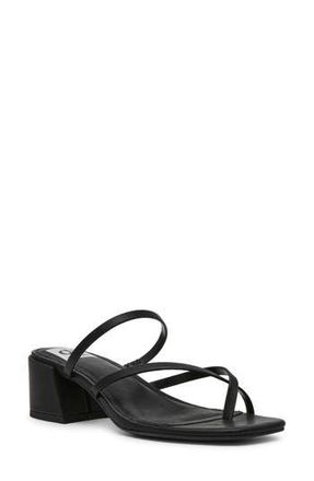 Dolce Vita Saffina Toe Loop Sandal in Black at Nordstrom Rack, Size 6