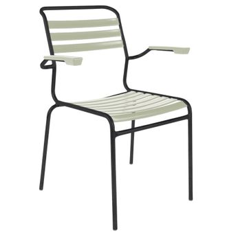 Schubiger M&ouml;bel L&auml;ttli-Stuhl S&auml;ntis mit Armlehnen