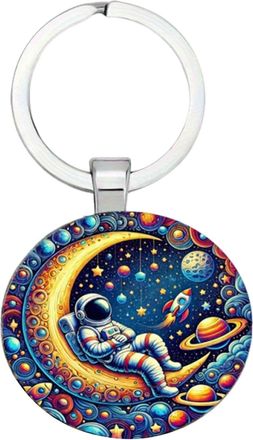 Generic Astronaut Space Keychain - Cute Backpack Dangling Charm | Astronaut Party Favors, Clothing Accessories for Holiday and Birthday