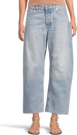 Madewell Darted Barrel Jean in Edmonson Wash Womens Jeans Edmonson Wash : 32 26, Cotton/Denim