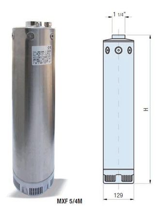Ideal Bomba Sum 5 Mxf 0,75cv 230v (mf) 3/4m