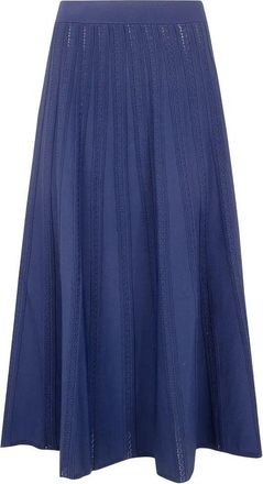 Blugirl Viscose Pointelle Skirt