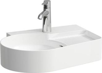 Laufen VAL Wastafel 40x53x15.5cm 1 kraangat Keramiek Wit