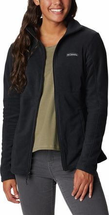 Columbia Basin Trail 3 Full Zip Womens Full Zip Fleece Jacket, Colour Black, Size L