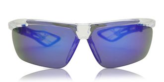 Salice 019 RW CRISTALLO/RW BLU Mens Sunglasses Clear Size 73