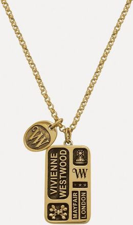 Vivienne Westwood Man. Lancelot Pendant Necklace Antique-gold Antique-gold Men
