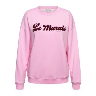 &Co Woman Le Marais Sweater - Dames - Sweatshirts & Hoodies - Roze - Maat: XL Katoen