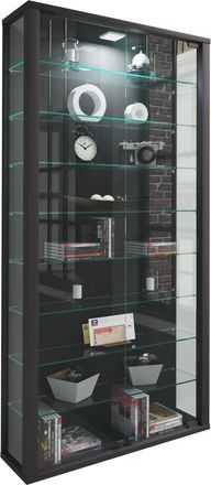 ebuy24 Ebuy24 - Vitrina De Vidrio Vcm De Pie Vitrina De Vidrio Con Vidrio De Seguridad Esg Dimensiones Aprox. 113 X 59 X D. 18 Cm Vidrio De Vitrina De Soport