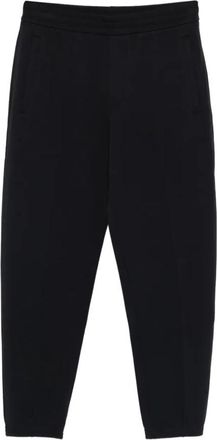 Emporio Armani Cotton blend sweatpants - Heren - Sweatpants - Blauw - XL - Katoen - Broeken